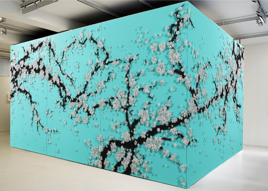 showslow:  Ran Hwang is best known for her wall sculptures that make use of common