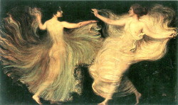 fleurdulys:  Dancers - Franz von Stuck 1896