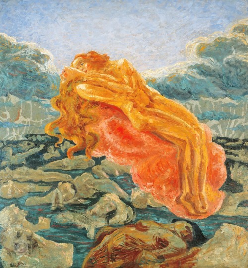 sbsebek: Dream (or Paolo and Francesca)Umberto Boccioni (1882-1916)Umberto Boccioni (Italian, 1882