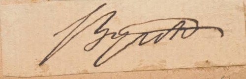 historical-revolution: The Signatures of the English romantic poets:1. William Wordsworth 2. Percy B