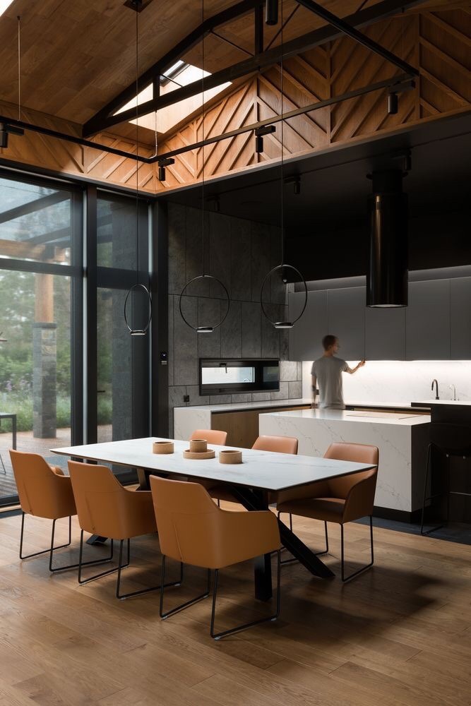 fineinteriors:  Villa 118, Kiev, Ukraine by Denis Rakaev | 📷 Andrey Avdeenko