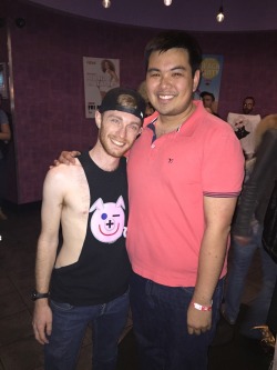 asianandy:  I got to meet another porn star