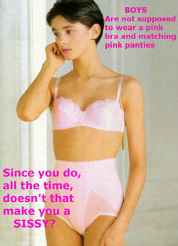 jenni-sissy: Of course it does, you are a sissy and always will be!  http://jenni-sissy.tumblr.com/archive 