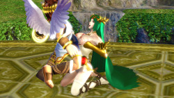 cyrenaic13:  Yeah, Palutena’s pretty hot,