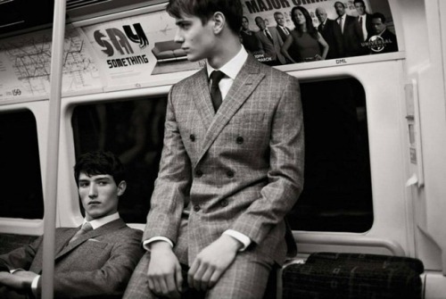 imageamplified:  CAMPAIGN: Ben Allen & Jester White for Hardy Amies Fall 2013 by Photographer Roger Rich http://bit.ly/1548BTi