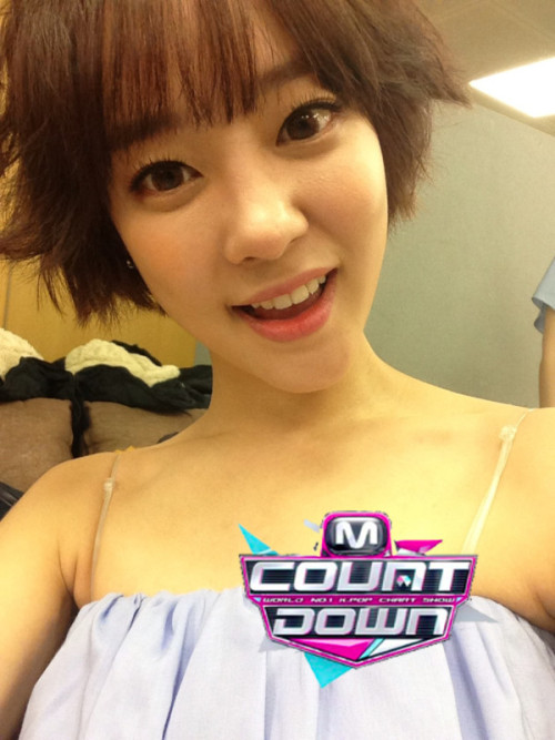 visualglow:02/14 WooRi @ M! Countdown Official photos 