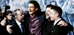 teamserkis:  Billy Boyd, Orlando Bloom, Andy