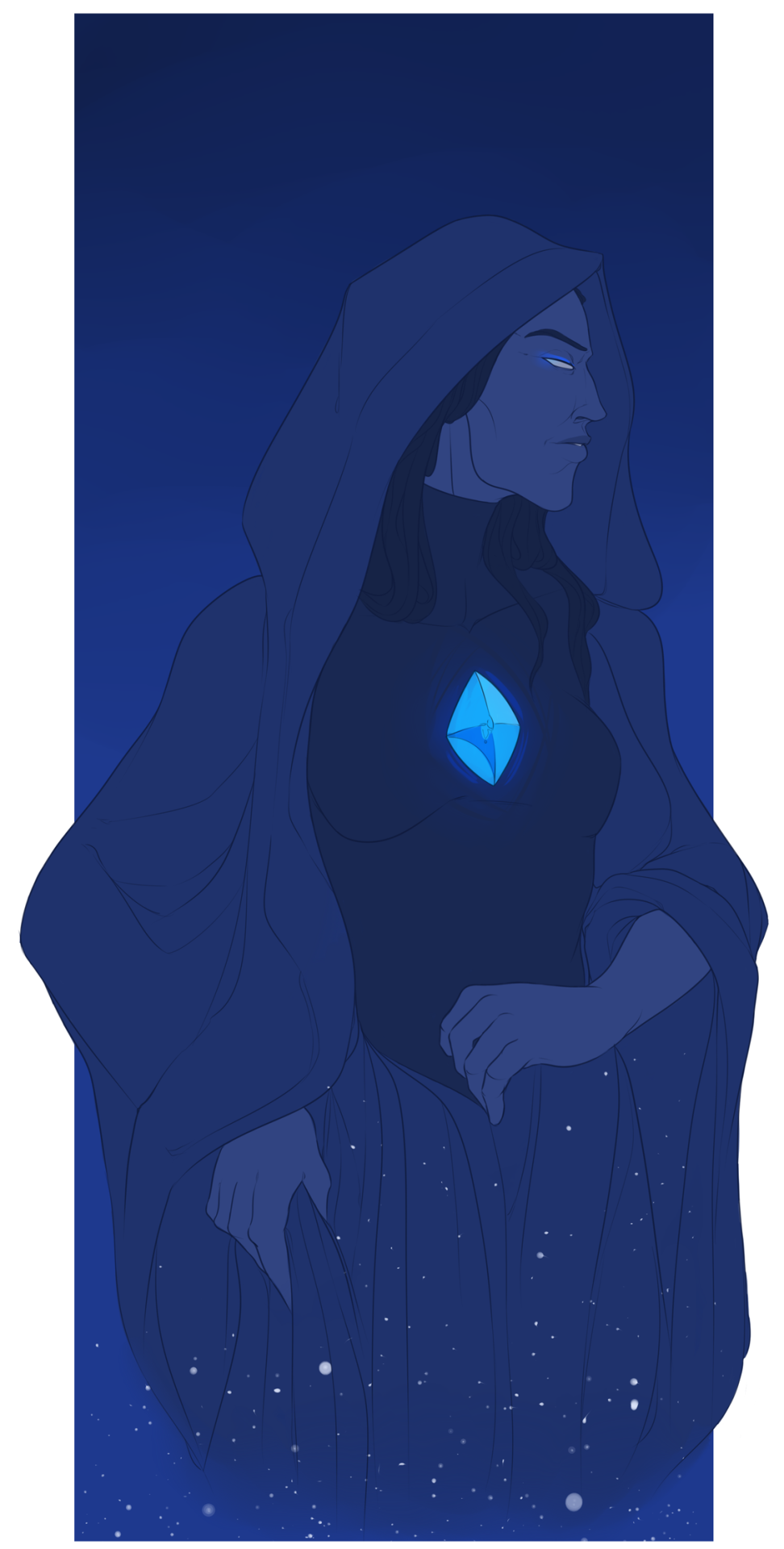 bylacey:  Blue Diamond doodle!  