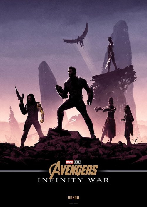 theavengers:Avengers: Infinity War exclusive posters by Matt Ferguson  