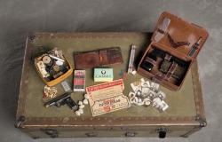 swiczeniuk:  regibean:  When patients were committed to the Willard Asylum for the Insane in Upstate New York, they arrived with a suitcase packed with all of the possessions they thought they needed for their time inside.  Most never left. The mental