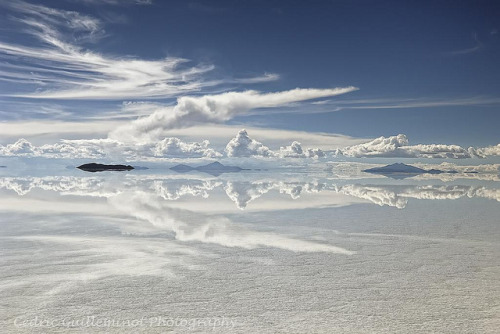Upon Reflection - Uyuni Salar, Bolivia by cedric_g on Flickr.