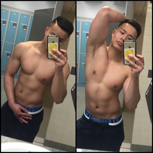 michaelsaigon:I can’t really tell if I got fatter or skinnier. I know I’m not active on tumblr anymore but im extremely active on both my IG and Snapchat so feel free to follow me on there for more pics and vids. @Michaeldoung