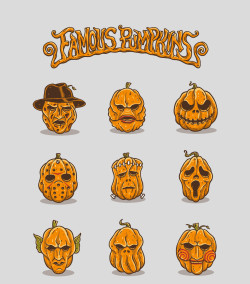 pixalry:  Famous Pumpkins - Created by Alby