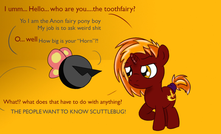 taboopony:  I dont know… thought about making an audience stand in character and