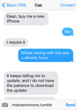 Mishasminions:  Texts From Cascas Wants An Iphone Just 5 Him 