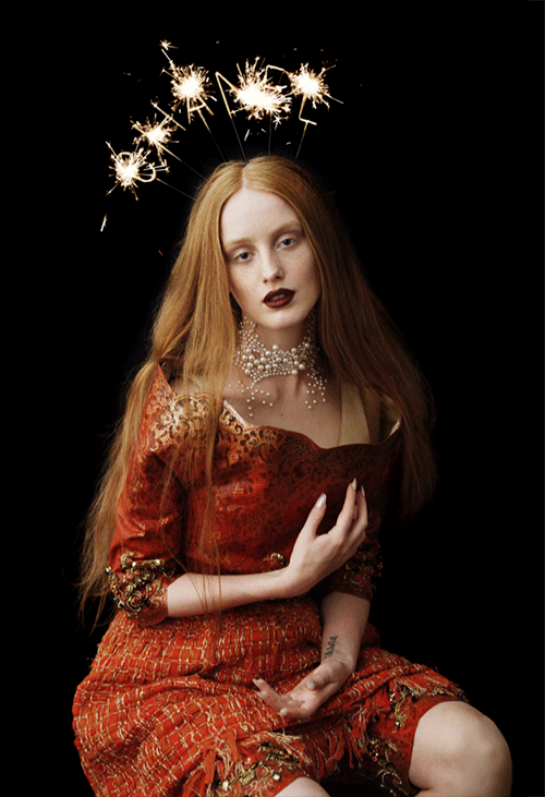 annstreetstudio:  Sparkle in Chanel
