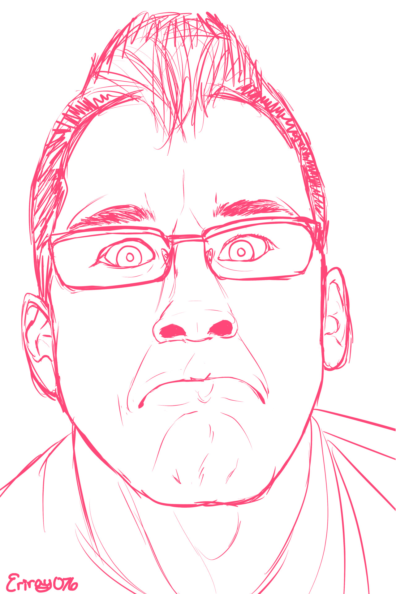 eriray076:  Had a strong urge to draw Mark. :{3 First time drawing, so I’m just