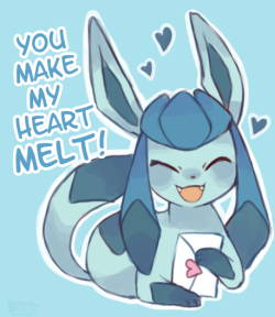 closetfizzle:  Th-thank you so much. I love it! I hope everyone is having an awesome day today with their s-special somebody. I-I know I will. B-because I’m so good with the ladies… and all… hehehehe… y-yeah…  Cuuute~!