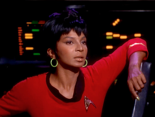 science-officer-spock: Nyota Uhura served as communications officer aboard the USS Enterprise under 