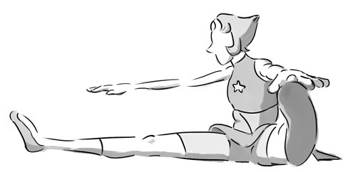 philarion:  doing this lil pose-a-day challenge. day two was stretching!