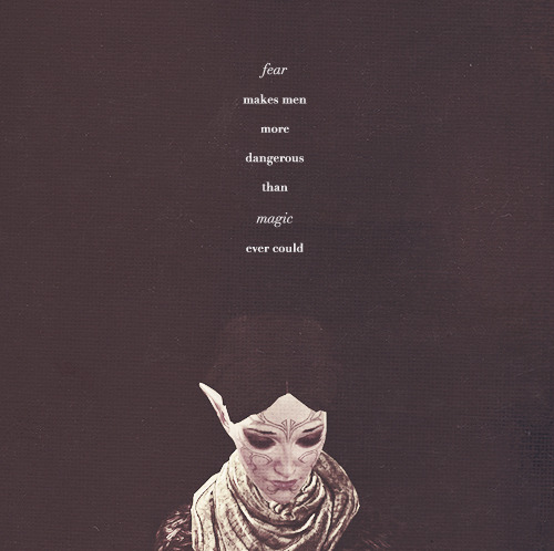 dagna:Magic can’t be made safe and it can’t be destroyed.