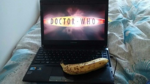bookwormusings:Always bring a banana to a party.