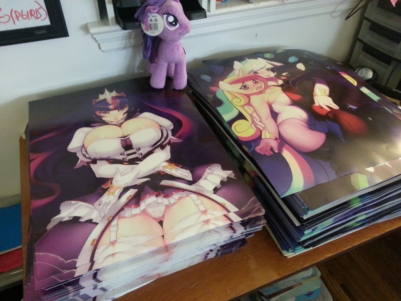 Poni Parade Update! Posters are in! Books Are in! We only need mouse pads and USB