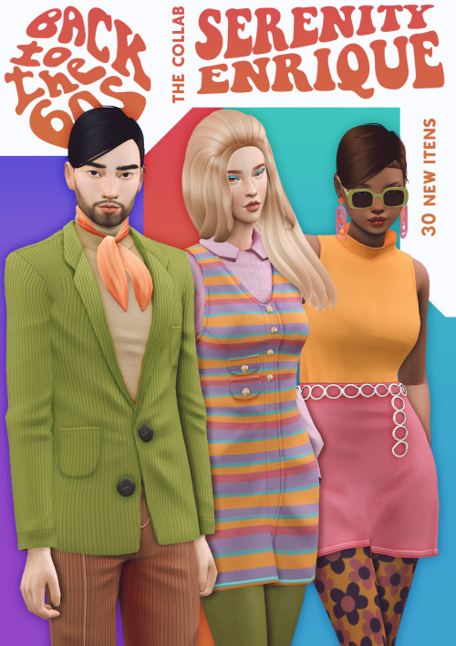 enriques4:✨ Back To The 60s - Enrique X Serenity ✨Back To The 60’s is a collection made by EnriqueS4