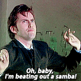 cooltennant:  Cassandra possessing the Doctor for mr-thickity-thick-thick (happy belated birthday lily!)