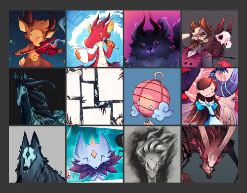 The year is almost out and I’m unlikely to do much more art, so here’s my 2018 review, f