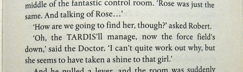 mrv3000:  Rose & the TARDIS = Secret Club BFFs