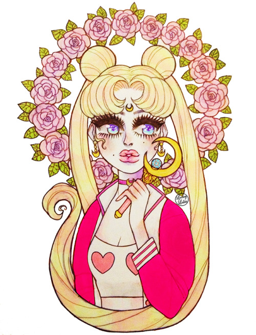 looneylolita:  Sailor Moon by Looneylolita