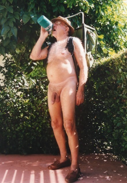Lovely Naked Grandpa