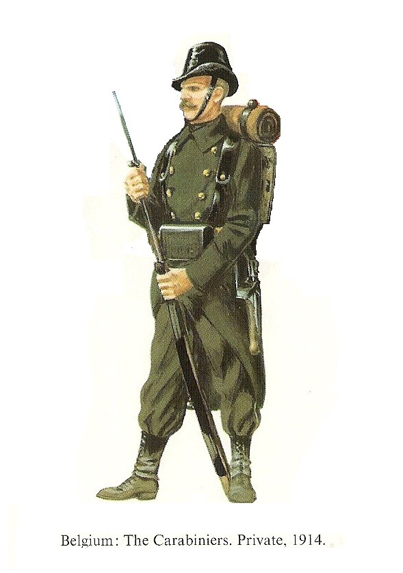 Historical Firearms — Belgian Infantry: 1914 At the outbreak of the