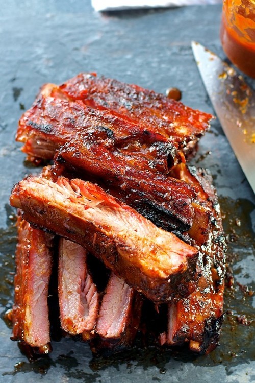 redrule:  heygingergirl:  in-my-mouth:  How To Cook Perfect Spare Ribs  I swear I’m gonna stop…  UNF!
