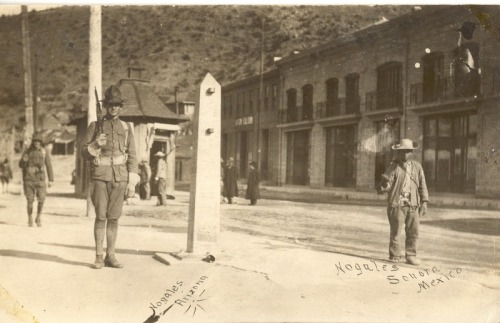 Nogales, Arizona/Sonora border, during the Mexican Revolution.