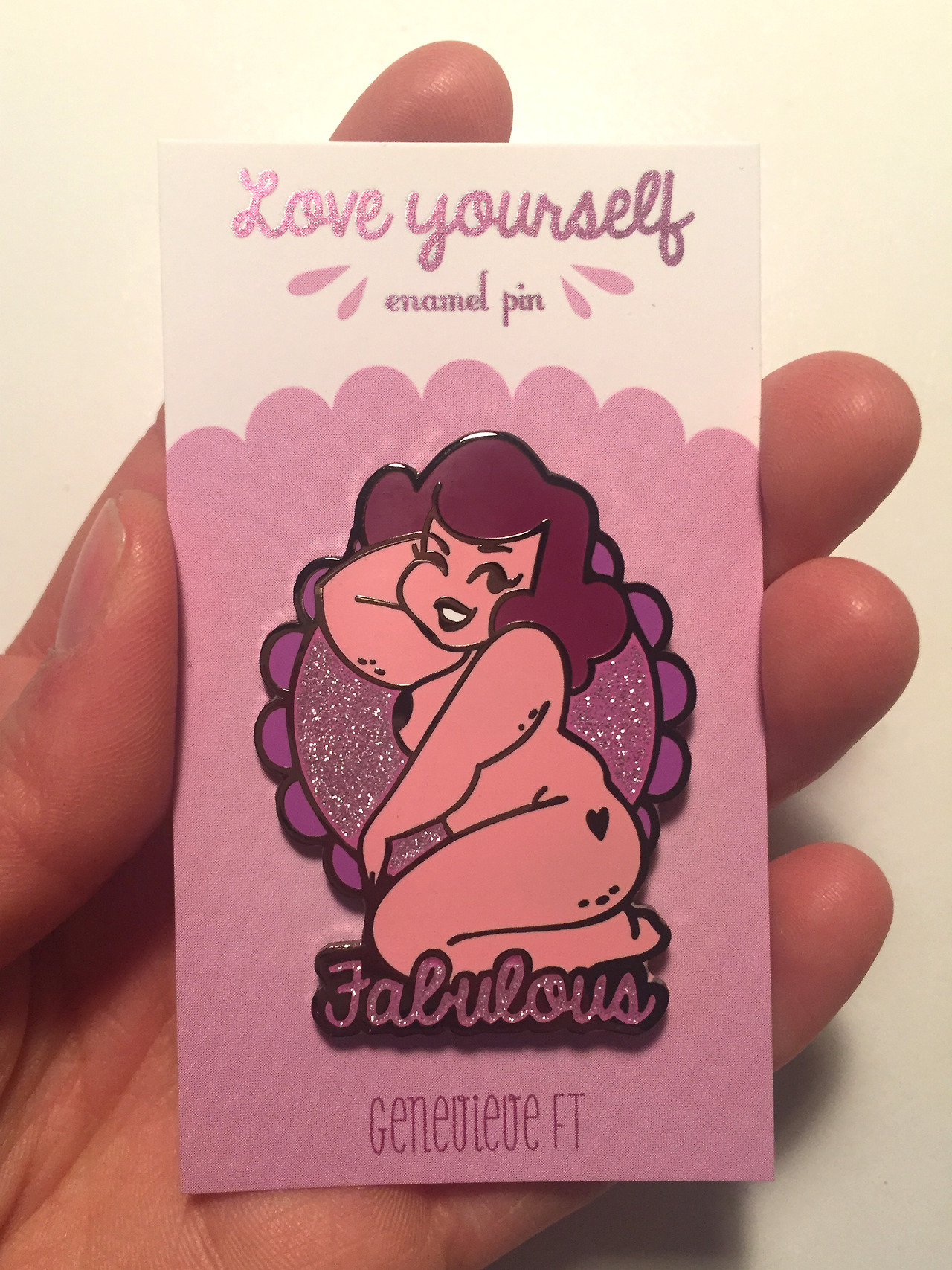 genevieve-ft:  My new enamel pins are now available!♡ ETSY.COM/SHOP/GENEVIEVEFT