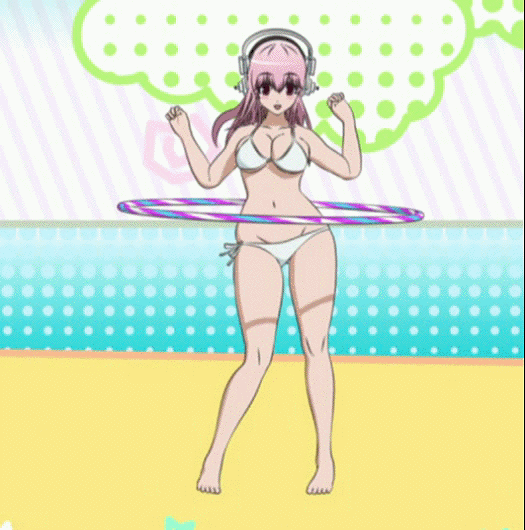 sweett666:  Animated Gift Super Sonico Nitroplus Anime