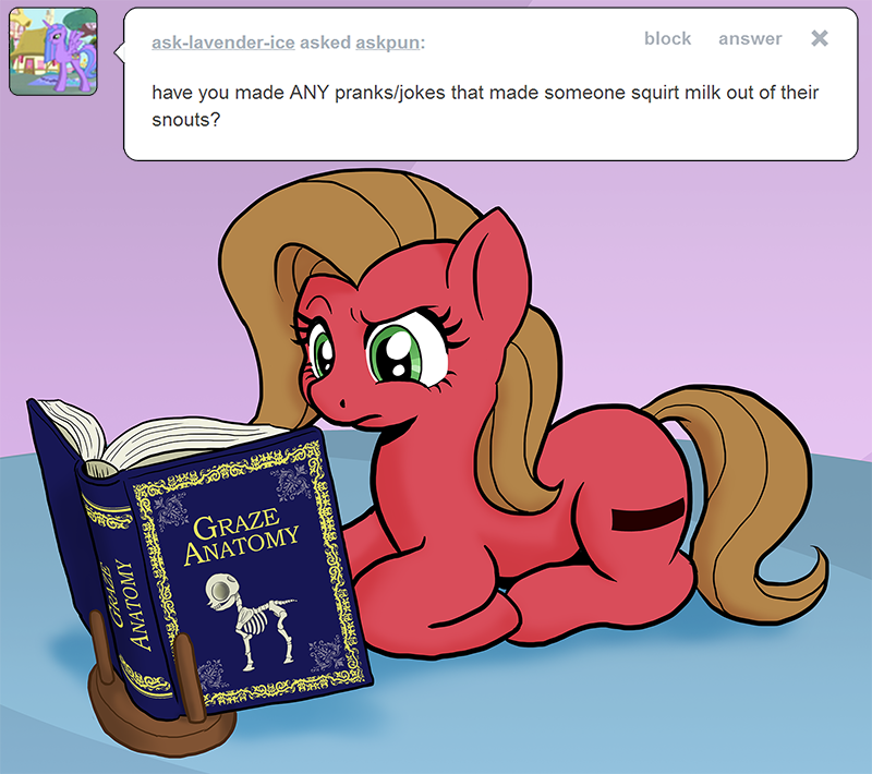askpun:  Not everypony is as malleable as Pinkie Pie. Can you recognize that pony