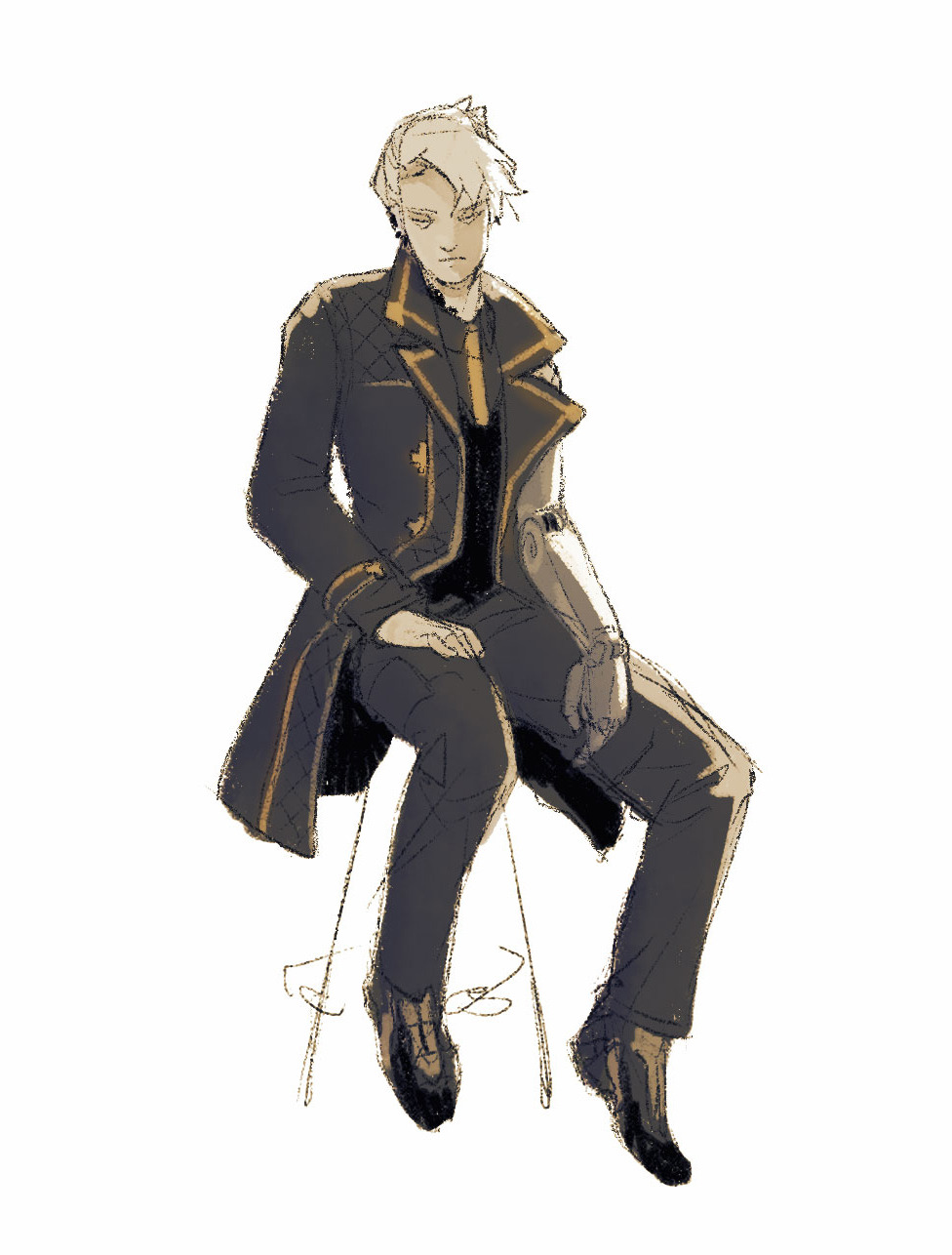 nightcigale:Quick sketches, thanks to the Strilonde’s discord for art prompts ♡