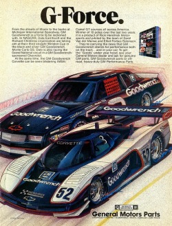 jwclapton:  Ad for GM Goodwrench, 1988. (Credit: