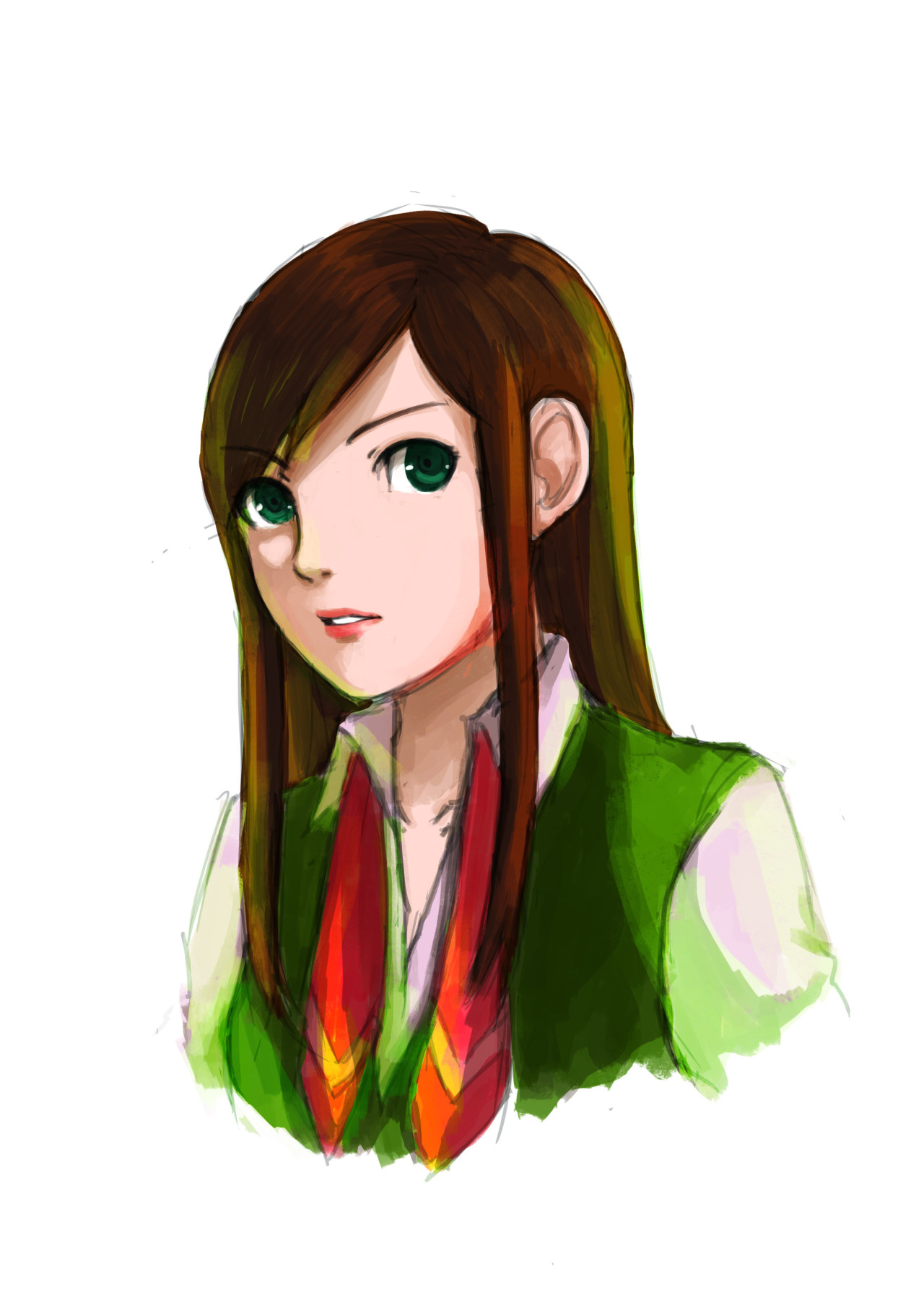 nohmasked: Ace Attorney characters with their usual hair undone.