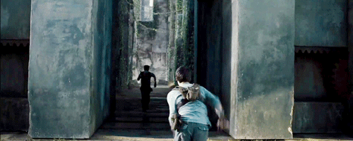 mazebrien:  “Just follow me and run like your life depends on it. Because it does.” 