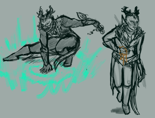 Some Sketches I Made In The Past Few Weeks With Gwynnes New Lil Arc!!After Recovering From Nearly Being