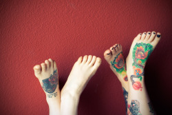 cutetattooedfeet:  Photo by Timothy Patrick