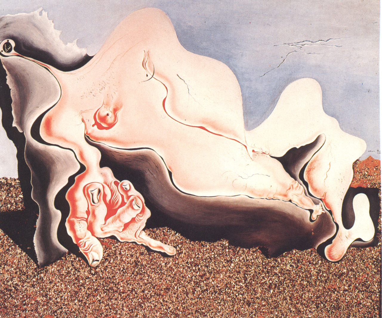 salvadordali-art:  Female Bather, 1928 Salvador Dali  