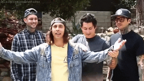 aflairformisadventures:Pierce The Veil have something to say…