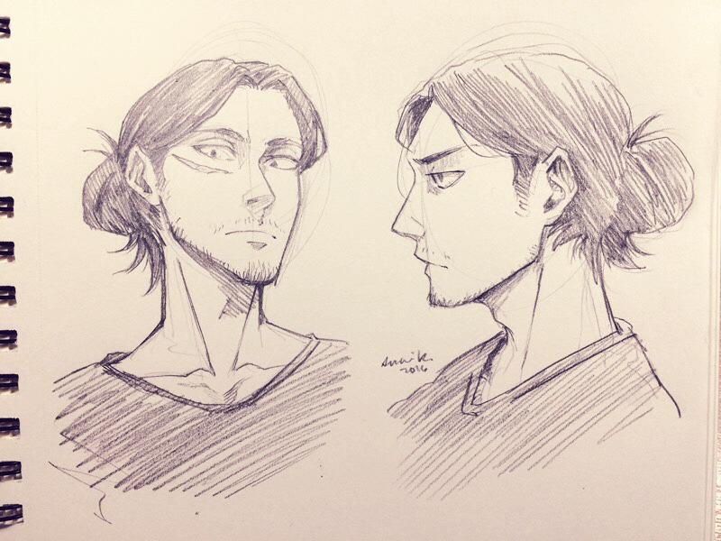 nnscribble:I’m not saying Aizawa’s manbun was the first thing I noticed in the