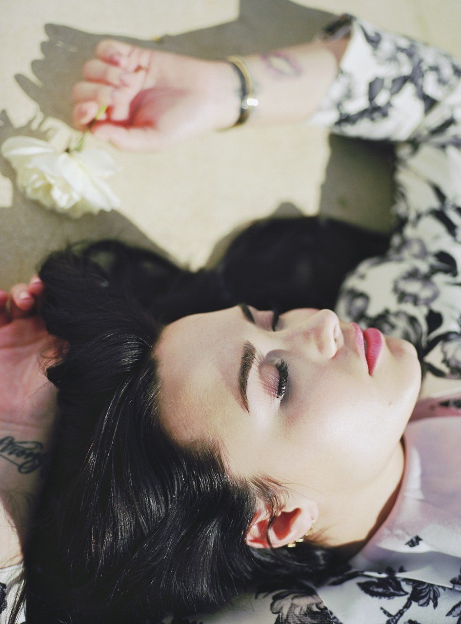 dlovato-news:  HQ pic from Nylon photoshoot 