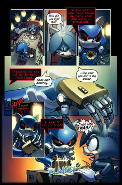 Spiritsonic:  Issue 12, Page 22. And The Foreshadowing Begins, If Slowly…! (Read
